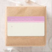 Étiquette de messagerie pour les invitations de ma (En situation)