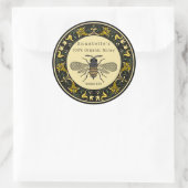 Étiquette de miel de la frontière victorienne (Sac)