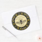 Étiquette de miel de la frontière victorienne (Enveloppe)
