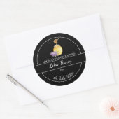 Étiquette de Miel de Lilas infusé Maison Simple (Enveloppe)