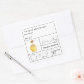 Étiquette de miel de pharmacie (Enveloppe)