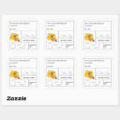 Étiquette de miel infusé d'agrumes d'apothécaire (Feuille)