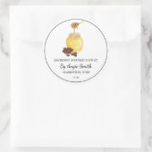 Étiquette de miel infusé de café Espresso simple (Sac)