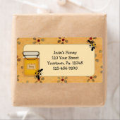 Étiquette de miel personnalisé (En situation)