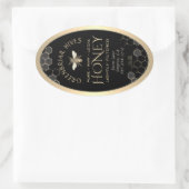 Étiquette de miel Queenline 16/32oz Abeille de mie (Sac)