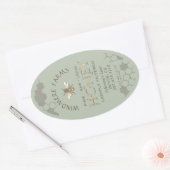 Étiquette de miel Queenline 16/32oz Honeycomb Bee  (Enveloppe)