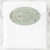 Étiquette de miel Queenline 16/32oz Honeycomb Bee (Sac)