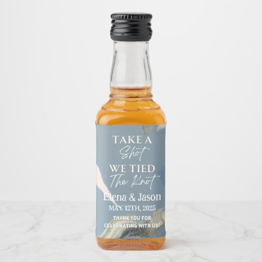 Étiquette de mini bouteille de whisky - Étiquette  (Devant)