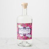 Étiquette de mise en conserve à la maison de vinai (Devant)