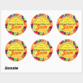 Étiquette de mise en conserve à tarte à la confitu (Feuille)