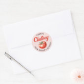 Étiquette de mise en conserve de chutney de tomate (Enveloppe)