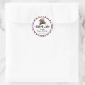 Étiquette de mise en conserve de confiture de rais (Sac)
