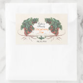 Étiquette de mise en conserve de fraises R1 (Sac)