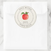 Étiquette de mise en conserve de gelée de beurre d (Sac)