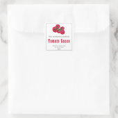 Étiquette de mise en conserve de sauce tomate mais (Sac)