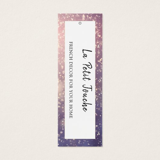 Étiquette de mode Chic Hanging Afficher le prix (Devant)