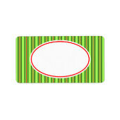 Étiquette de Noël (Devant)