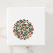 étiquette de Noël (En situation)