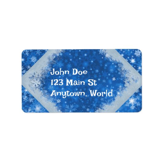 Étiquette de Noël (Devant)