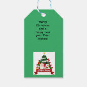 étiquette de Noël (Devant)