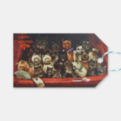 Étiquette de Noël au jeu (Devant (Horizontal))