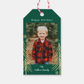 Étiquette de Noël Cadeau de Noël (Devant)