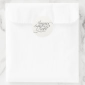 Étiquette de Noël_Joyeux Noel (Sac)