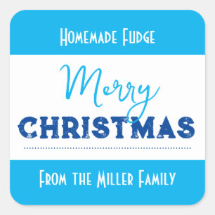 Étiquette de Noël personnalisable HM001_22sqv2