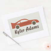 Étiquette de nom de course (Enveloppe)