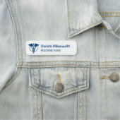 Étiquette de nom de l'infirmière diplômée Badge ID (En situation)