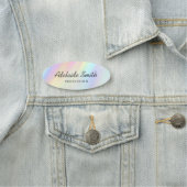 étiquette de nom des couleurs pastel (En situation)