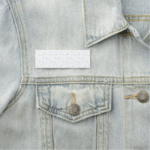 Étiquette de nom personnalisée de luxe professionn
