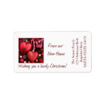 Étiquette De nos nouveaux ornements Home Heart<br><div class="desc">After tout le travail et le stress, tell them you have a new address ! There is no better ( and easier!) way to spread the news than adding this label to your christmas post. There are many different designs available, pick the design and wording you like. Donc, There are...</div>