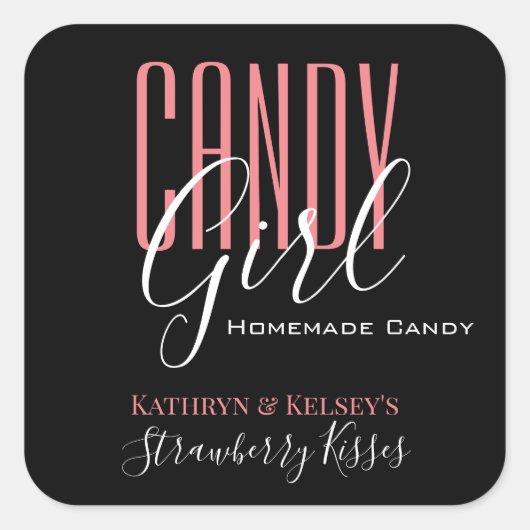 Étiquette de nourriture/boisson personnalisé "Fill (Devant)