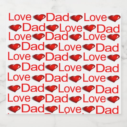 Étiquette de nourriture et de boisson Ensemble Amo (Étiquettes simples)