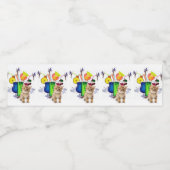 Étiquette de nourriture et de boissons Set Kitten (Étiquettes simples)