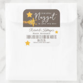 Étiquette de nourriture pour cadeau de baby shower (Sac)