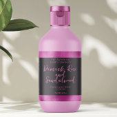 Étiquette de packaging de cosmétiques ou de savon 