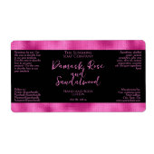 Étiquette de packaging de cosmétiques ou de savon  (Devant)