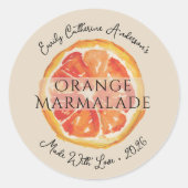Étiquette de packaging pour pot de confiture artis (Devant)