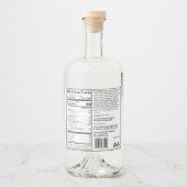 Étiquette de pain principal conforme à la FDA sur  (Devant)