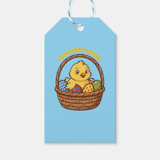 Étiquette de panier de Pâques (Devant)