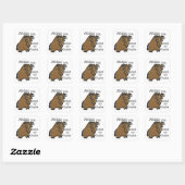 Étiquette de papeterie de buffle pour enfants (Feuille)