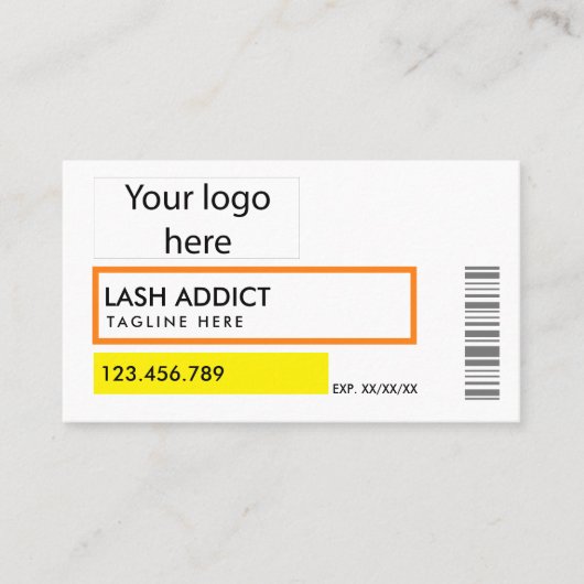 étiquette de paquet de flashs de la pilule tendanc (Devant)