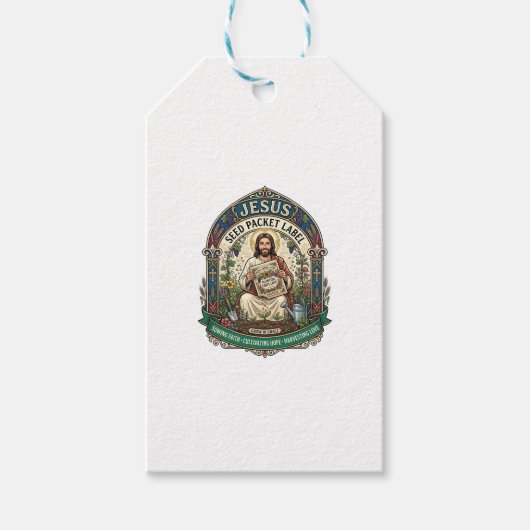 étiquette de paquet de graines de Jésus étiquette (Devant)