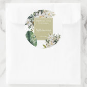 Étiquette de parfum au jasmin (Sac)