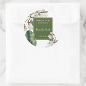 Étiquette de parfum Magnolia (Sac)