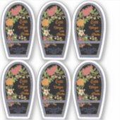 Étiquette de parfum vintage français - personnalis (Devant)