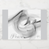 Étiquette de Peace Canister (Étiquettes simples)