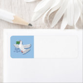 Étiquette de Peace on Earth Dove (En situation)